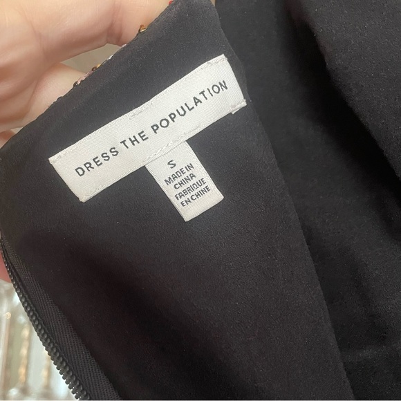 Dress the Population sequin dress. Worn twice. - Picture 4 of 4